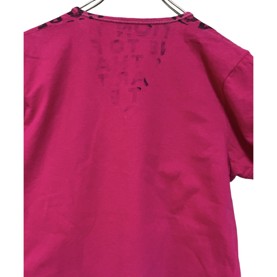 A.P.C(アーペーセー)の希少　APC購入　マルジェラTシャツ　エイズTシャツ　赤 レディースのトップス(Tシャツ(半袖/袖なし))の商品写真