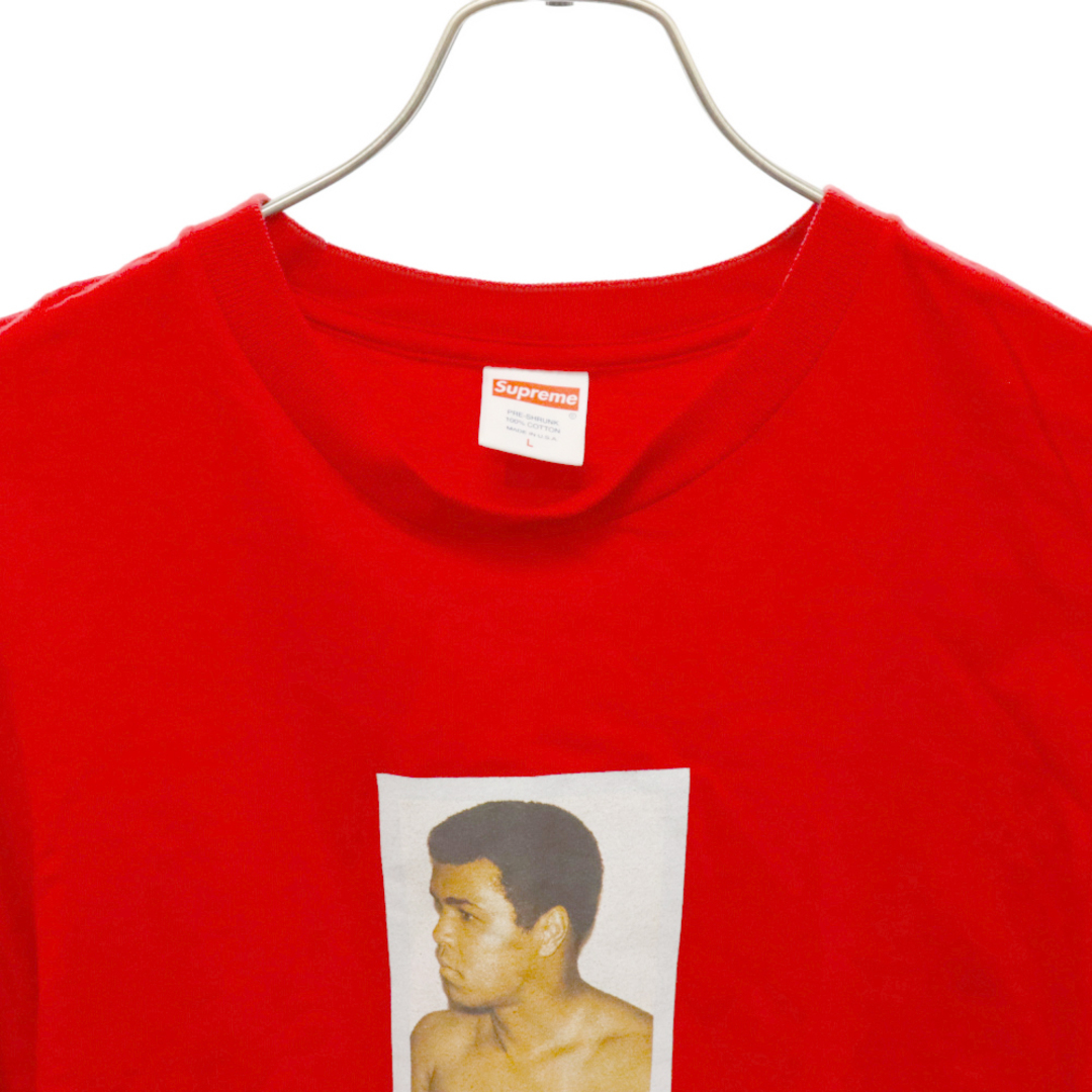 Supreme(シュプリーム)のSUPREME シュプリーム 16SS Ali Warhol Tee モハメドアリ フォトプリント 半袖Tシャツ レッド メンズのトップス(Tシャツ/カットソー(半袖/袖なし))の商品写真