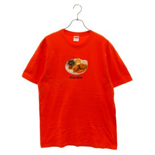 シュプリーム(Supreme)のSUPREME シュプリーム 18SS Chicken Dinner Tee チキン ディナー プリント 半袖Tシャツ オレンジ(Tシャツ/カットソー(半袖/袖なし))