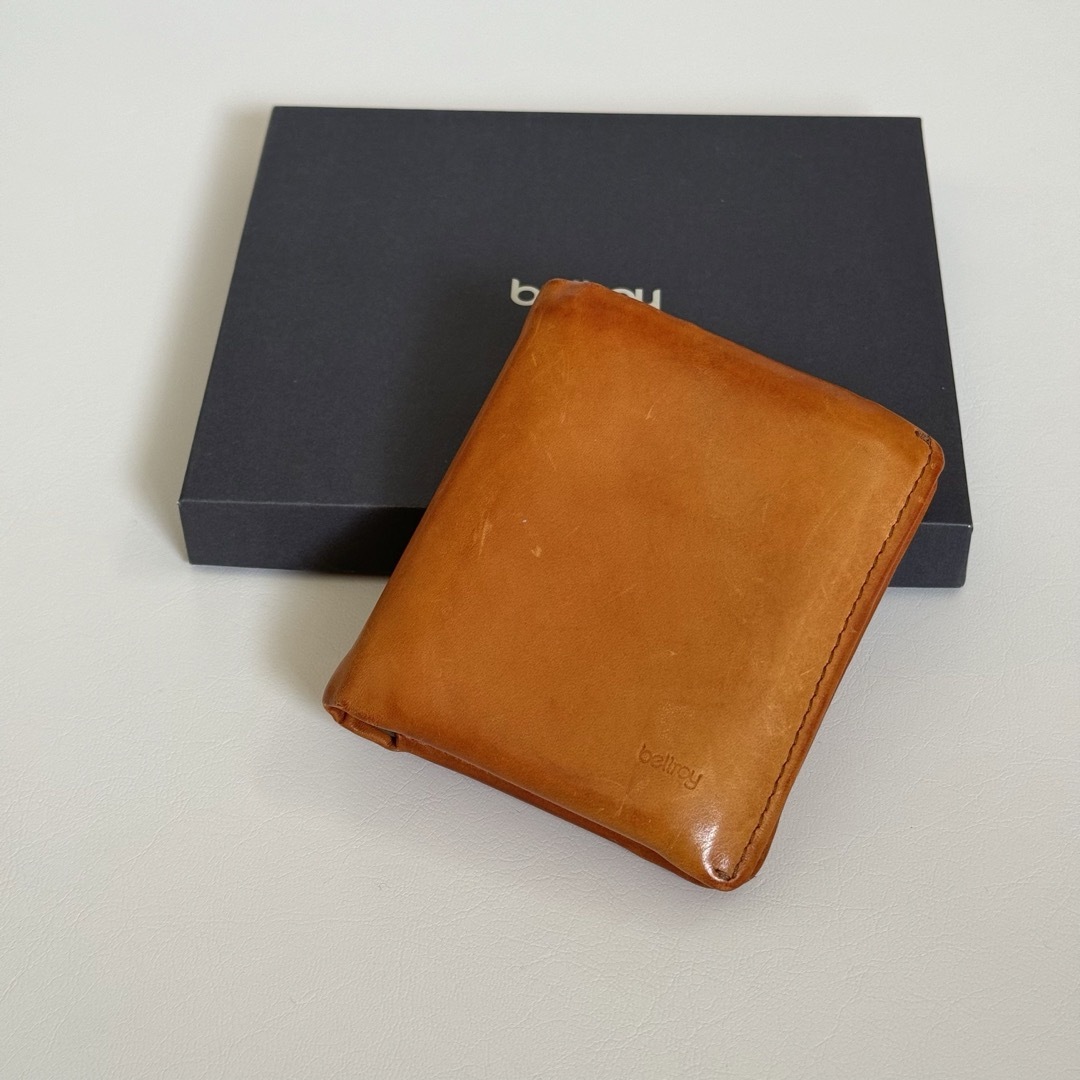 bellroy(ベルロイ)の早い者勝ち★ベルロイ　ノートスリーブウォレット　二つ折り財布　革財布 メンズのファッション小物(折り財布)の商品写真