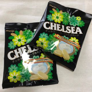 チェルシー(chelsea)のCHELSEA チェルシー ヨーグルトスカッチ 2袋セット　飴　明治　meiji(菓子/デザート)