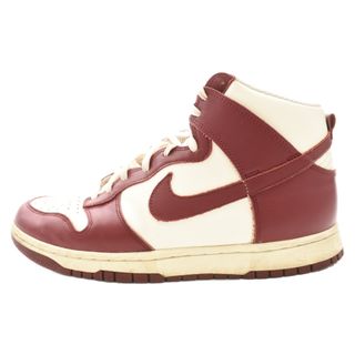 ナイキ(NIKE)のNIKE ナイキ WMNS DUNK HIGH TEAM RED DD1869-101 ウィメンズ ダンク ハイ セイル チーム ホワイト/レッド ハイカットスニーカー US11/JP28cm(スニーカー)