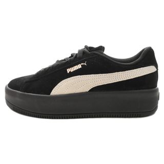 プーマ(PUMA)のPUMA プーマ SKYE LITE PLATFORM SUEDE スカイライトプラットフォームスウェード ローカットスニーカー ブラック 381527(スニーカー)