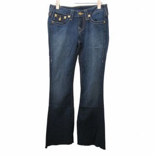 トゥルーレリジョン(True Religion)のトゥルーレリジョン デニム パンツ ジーンズ フレア インディゴ 27(デニム/ジーンズ)