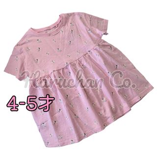 ネクスト(NEXT)の●未使用●4-5才　ピンクフェアリー柄　フレアトップス(Tシャツ/カットソー)