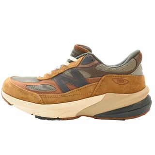 ニューバランス(New Balance)のNew Balance ニューバランス 23AW×Carhartt WIP M990CH6 Workwear カーハート ワークウェア スエード メッシュ ローカットスニーカー ブラウンUS8/26.0cm(スニーカー)