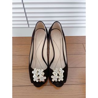 kate spade ケイトスペード スエード　ストーム　パンプス　8