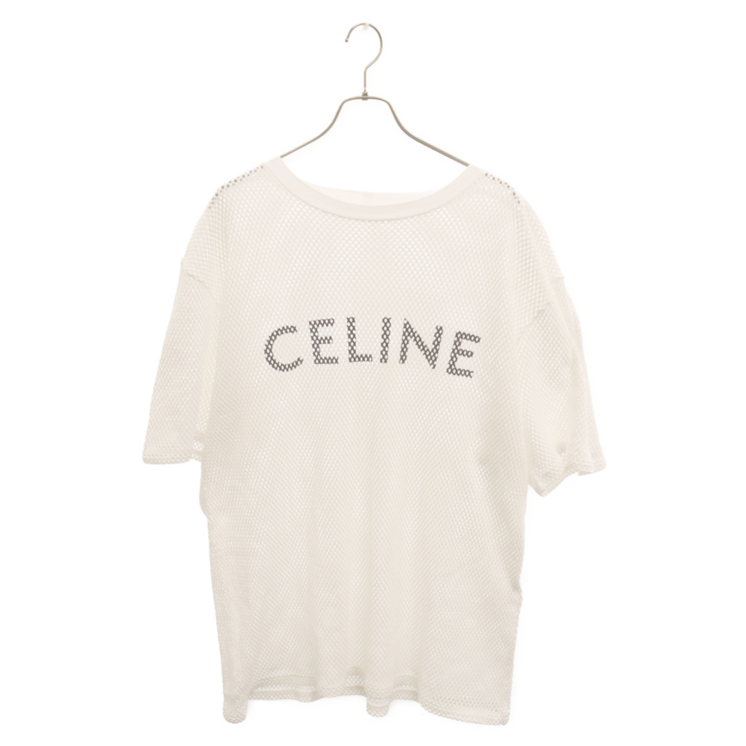 celine - CELINE セリーヌ 22SS フロントロゴメッシュ 半袖Tシャツ celine - CELINE セリーヌ 22SS フロントロゴメッシュ 半袖Tシャツ
