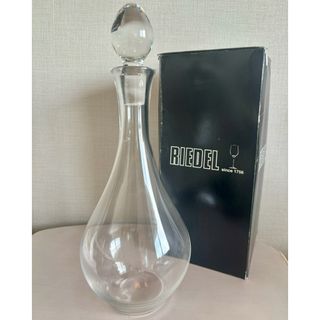 リーデル(RIEDEL)のRIEDEL リーデル　デキャンタ　ワイン　クリスタル　キャップ レア(アルコールグッズ)