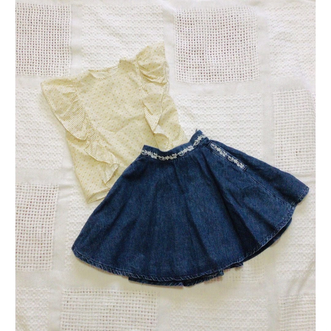 SOOR PLOOM(ソーアプルーム)の美品　SOOR PLOOM Emeline Blouse サイズ　8 キッズ/ベビー/マタニティのキッズ服女の子用(90cm~)(ブラウス)の商品写真