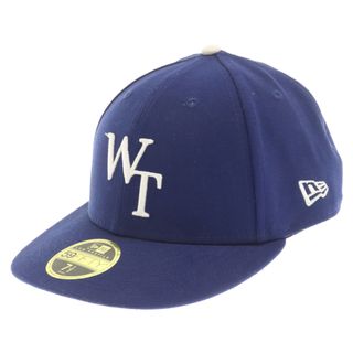 W)taps - WTAPS ダブルタップス 23SS×NEWERA 59FIFTY LOW PROFILE 231NENED-HT01 ニューエラ ベースボールキャップ ブルー