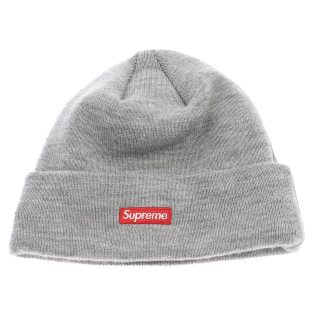 Supreme(シュプリーム)のSUPREME シュプリーム 23AW×NEWERA S Logo Beanie ニューエラ Sロゴ スモールボックスロゴ ビーニー ニットキャップ グレー メンズの帽子(ニット帽/ビーニー)の商品写真