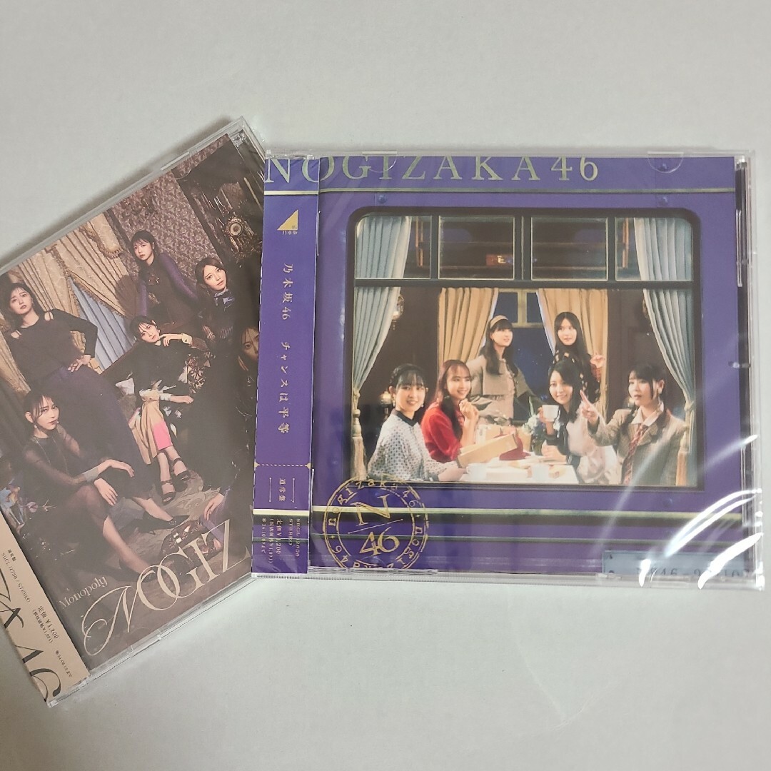 乃木坂46(ノギザカフォーティーシックス)の乃木坂46 CD通常盤２枚セット エンタメ/ホビーのCD(ポップス/ロック(邦楽))の商品写真