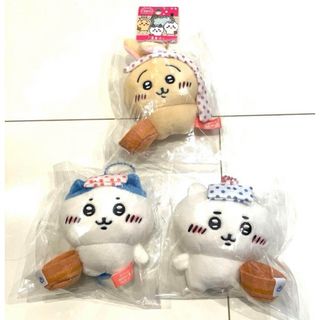 チイカワ(ちいかわ)の新品 ちいかわ うさぎ ハチワレ ご当地 温泉限定  キーチェーン 3個セット(その他)