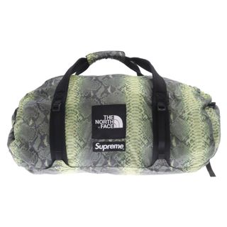 シュプリーム(Supreme)のSUPREME シュプリーム 18SS×THE NORTH FACE Snakeskin Flyweight Duffle Bag NF0A3KWV スネークスキン フライウェイトダッフルバッグ ナイロンボストンバッグ グリーン(ボストンバッグ)