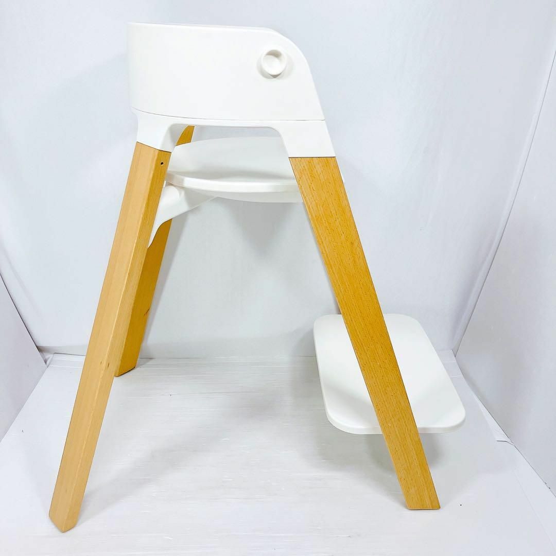 Stokke(ストッケ)のSTOKKE ストッケ ステップス チェア ビーチ ナチュラル 正規品 キッズ/ベビー/マタニティの寝具/家具(その他)の商品写真