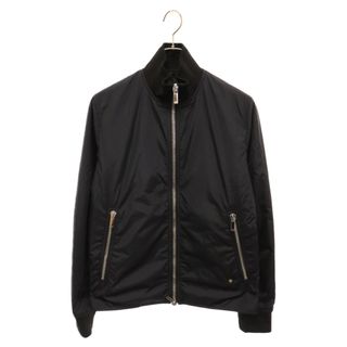 ディオール(Dior)のDIOR ディオール 20SS Beeプレートデザイン ナイロンジップアップブルゾン ジャケット ブラック 863C418M3830(ブルゾン)