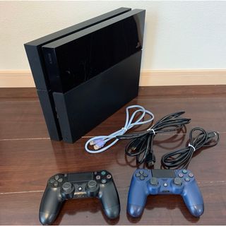 ソニー(SONY)のPS4（CUH1000A）、1TB SSD換装済み、コントローラー2台セット(家庭用ゲーム機本体)