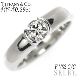 ティファニー(Tiffany & Co.)のティファニー Pt950 ダイヤモンド リング 0.39ct F VS2 G/G ドッツ(リング(指輪))