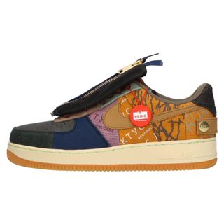 ナイキ(NIKE)のNIKE ナイキ ×Travis Scott AIR FORCE 1 LOW CACTUS JACK CN2405‐900 トラヴィススコット エアフォース1 カクタスジャック ローカットスニーカー US10.5/28.5cm(スニーカー)