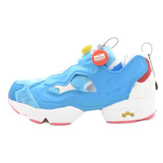 リーボック(Reebok)のReebok リーボック DORAEMON×atmos INSTAPUMP FURY OG GV7288×ドラえもん×アトモス インスタポンプフューリー ローカットスニーカー ブルー US10/28cm(スニーカー)