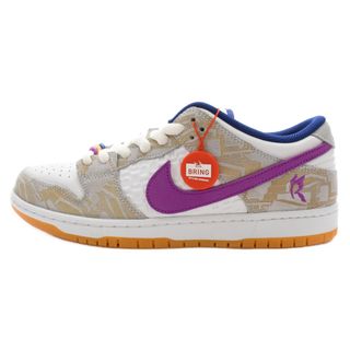 ナイキ(NIKE)のNIKE SB ナイキエスビー ×Rayssa Leal Dunk Low ライッサ レアウ ローカットスニーカー パープル/ホワイト US12/30cm FZ5251-001(スニーカー)