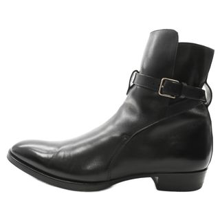 SAINT LAURENT PARIS サンローランパリ Wyatt 30 Jodhpur Boot 663414 ワイアット30ジョッパーレザーブーツ ブラック