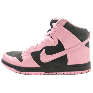 ナイキ(NIKE)のNIKE SB ナイキエスビー DUNK HIGH PRO PRM CU7349-001 ダンクハイ インバート セルティックス ハイカットスニーカー ブラック/ピンク/グリーン US8.5/26.5cm(スニーカー)