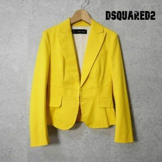 ディースクエアード(DSQUARED2)の極美品 DSQUARED2 ホック式 ストレッチ テーラードジャケット(テーラードジャケット)