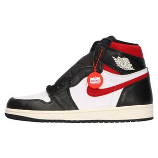 ナイキ(NIKE)のNIKE ナイキ AIR JORDAN 1 RETRO HIGH OG GYM RED 555088-061 エアジョーダン1 ジムレッド ハイカットスニーカー ブラック/レッド/ホワイト US8.5/26.5cm(スニーカー)