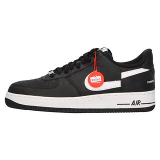 ナイキ(NIKE)のNIKE ナイキ ×SUPREME×COMME des GARCONS SHIRT AIR FORCE 1 LOW AR7623-001 シュプリーム コムデギャルソン シャツ エアフォース1 ローカットスニーカー US8.5/26.5cm(スニーカー)