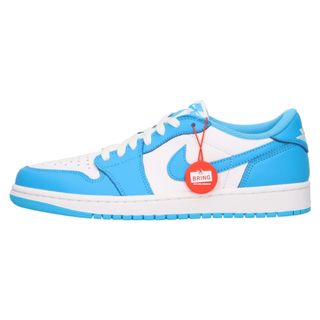 ナイキ(NIKE)のNIKE SB ナイキエスビー SB AIR JORDAN 1 LOW QS UNC Eric Koston CJ7891-401 エアジョーダン1 ローカットスニーカー ノースカロライナ エリックコストン US8.5/26.5cm ホワイト/ブルー(スニーカー)