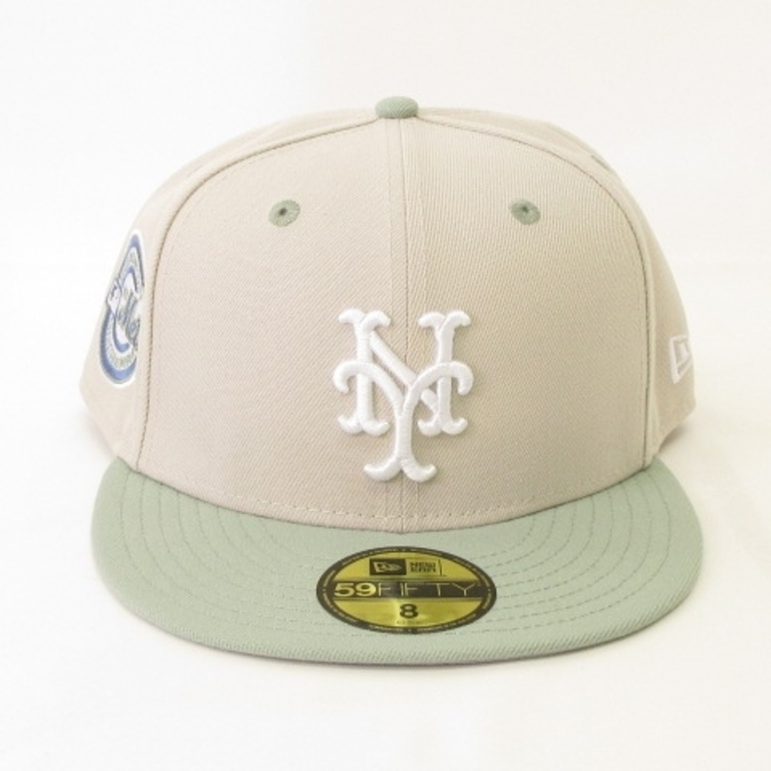 NEW ERA(ニューエラー)のニューエラ 59FIFTY メッツ キャップ アイボリー グリーン 8 メンズの帽子(その他)の商品写真