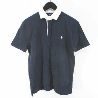 ポロラルフローレン(POLO RALPH LAUREN)のポロ ラルフローレン 半袖 ポロシャツ カットソー 比翼 SP 紺 ロゴ 刺繍(ポロシャツ)