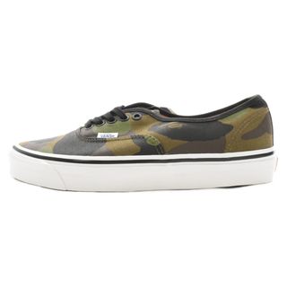 ヴァンズ(VANS)のVANS ヴァンズ ×ABATHINGAPE Authentic 44 DX Bape 1st Camo アベイジングエイプ オーセンティック カモフラ 迷彩 ローカットスニーカー カーキ US10/28cm VN0A38EN7BC(スニーカー)