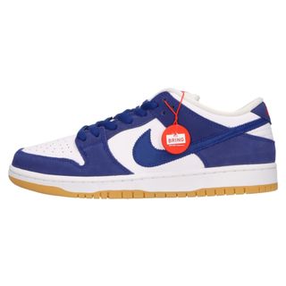 ナイキ(NIKE)のNIKE SB ナイキエスビー PRO PRM LOS ANGELES DODGERS ダンク ロサンゼルスドジャーズ ローカットスニーカー ホワイト/ネイビー US9/27.0cm DO9395-400(スニーカー)