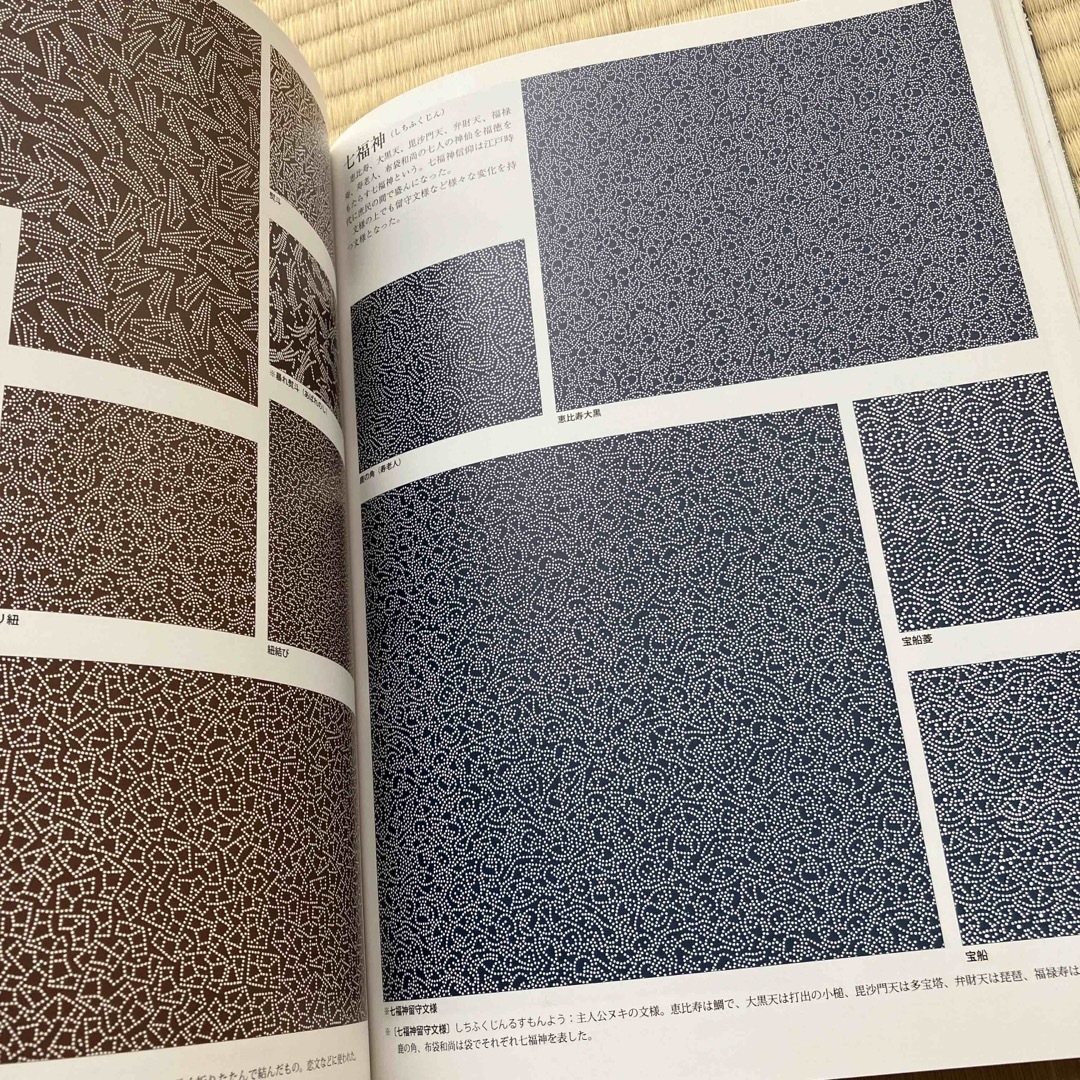 日本の文様　染めの型紙　本　159ページ エンタメ/ホビーの本(語学/参考書)の商品写真