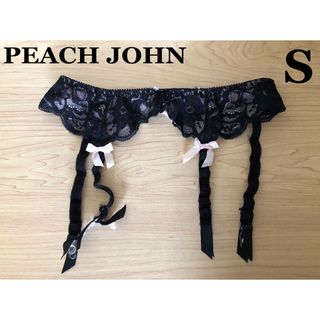 ピーチジョン(PEACH JOHN)の匿名配送　PEACH JOHN  ピーチジョン　ガーターベルト　ブラック　ピンク(その他)