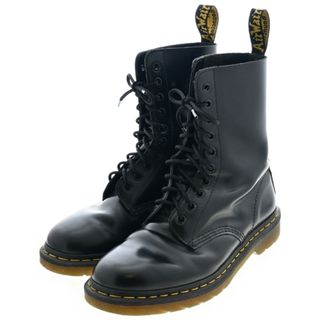 ドクターマーチン(Dr.Martens)のDr.Martens ドクターマーチン ブーツ UK7(25.5cm位) 黒 【古着】【中古】(ブーツ)