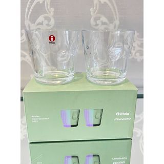 イッタラ(iittala)の【②イッタラ×フィンエアー  タンブラー　２個セット　クーラス　Kuulas】(グラス/カップ)