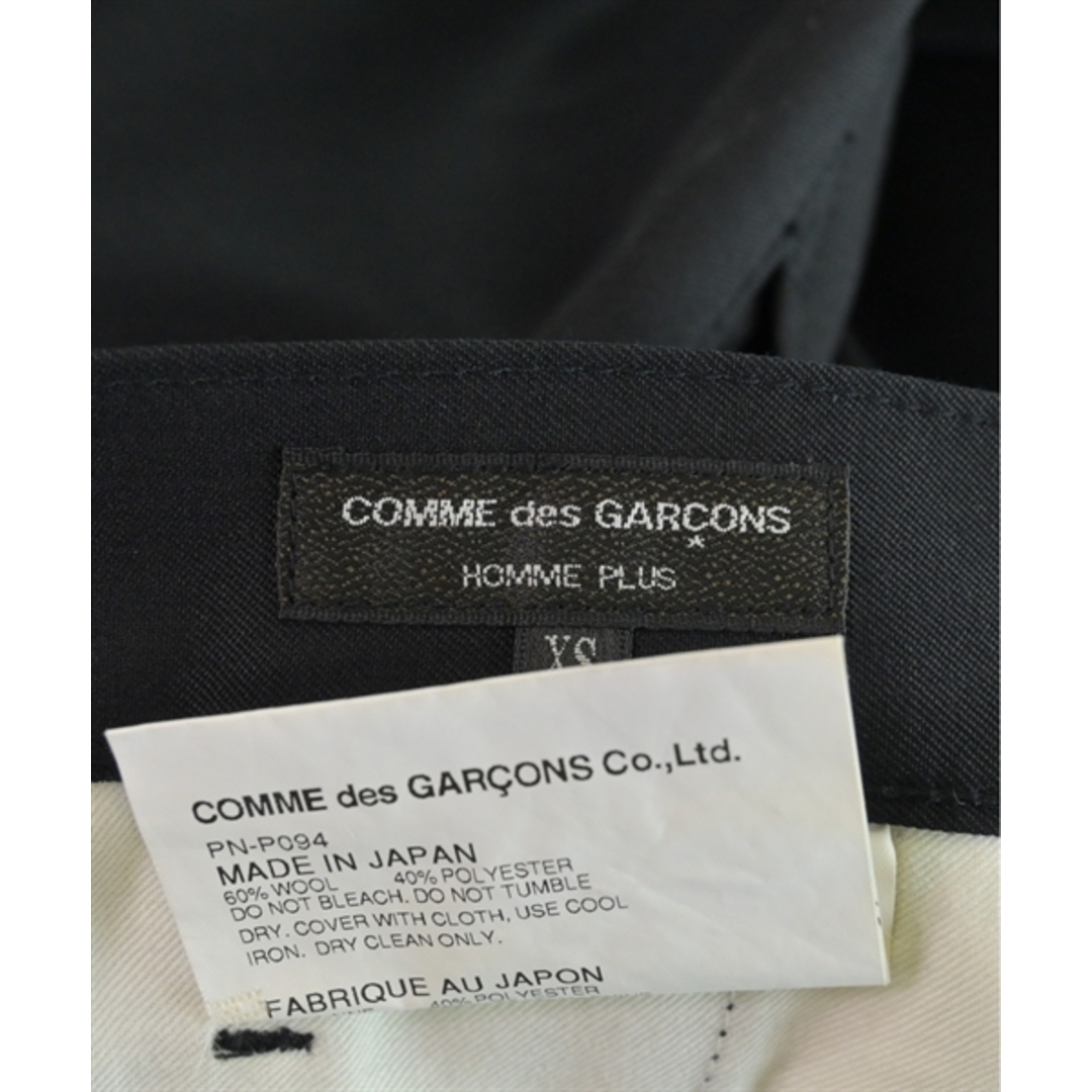 COMME des GARCONS HOMME PLUS(コムデギャルソンオムプリュス)のCOMME des GARCONS HOMME PLUS スラックス XS 黒 【古着】【中古】 メンズのパンツ(スラックス)の商品写真