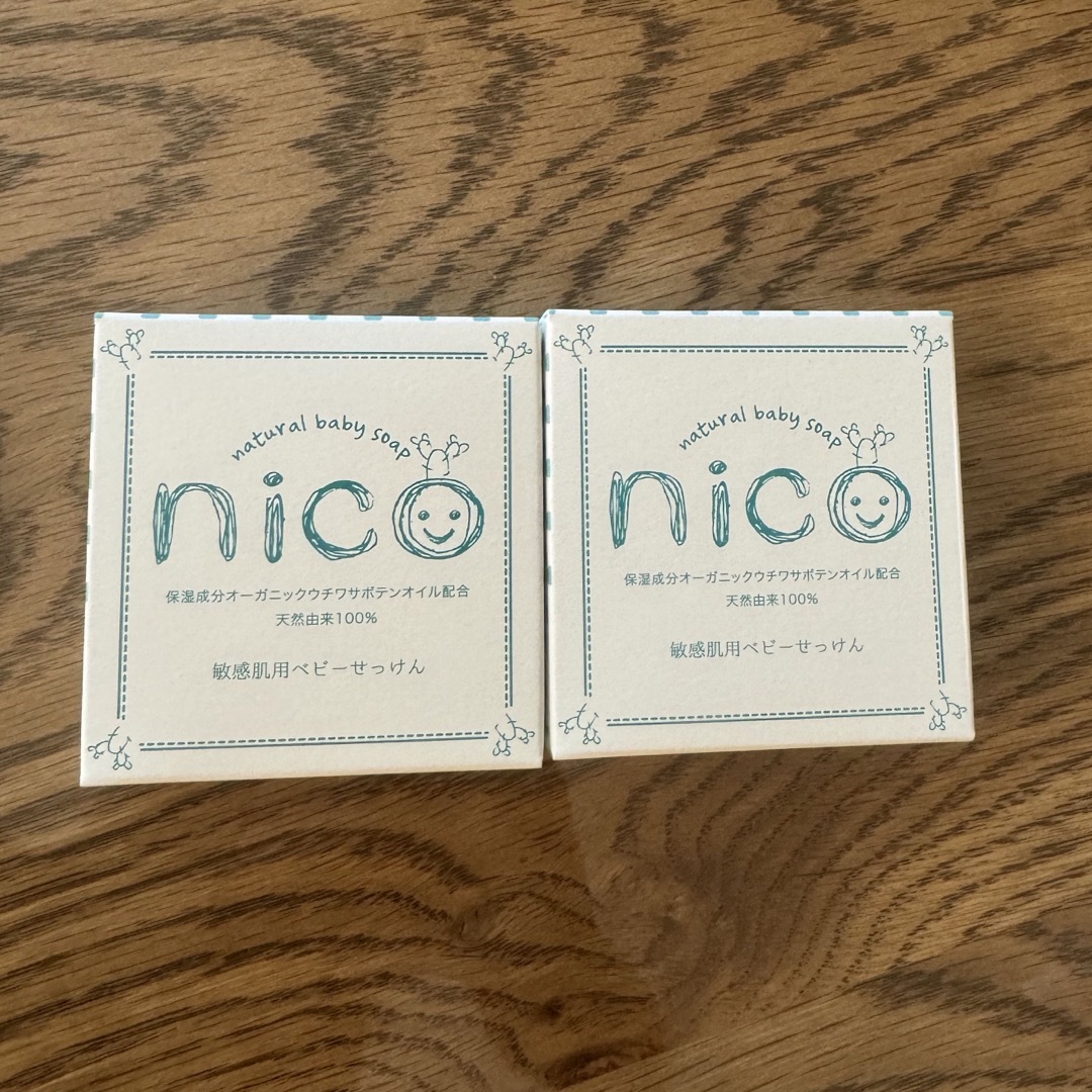 NICO(ニコ)のnicoせっけん コスメ/美容のボディケア(ボディソープ/石鹸)の商品写真