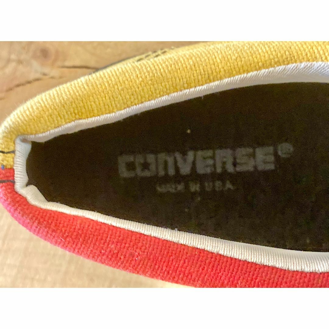 CONVERSE(コンバース)の★90s!USA!コンバース スキッドグリップ ラスター ビンテージ 243★ メンズの靴/シューズ(スニーカー)の商品写真