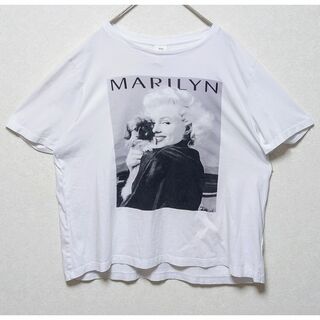 エイチアンドエム(H&M)のH&M　マリリンモンロー　半袖　Ｔシャツ(Tシャツ(半袖/袖なし))