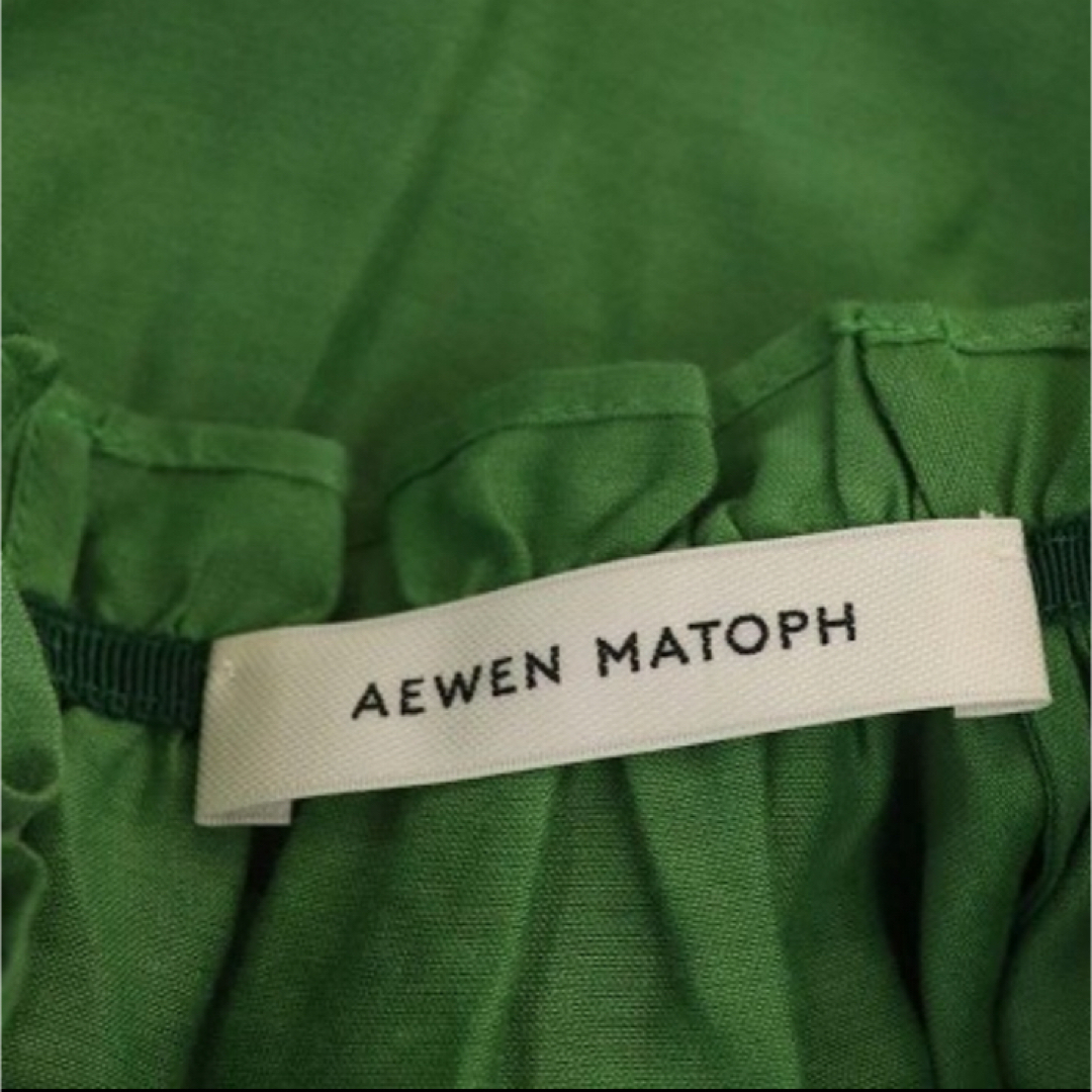 AEWEN MATOPH(イウエンマトフ)のaewen matoph / コットンシルクハイネックフリルシャツ レディースのトップス(シャツ/ブラウス(長袖/七分))の商品写真