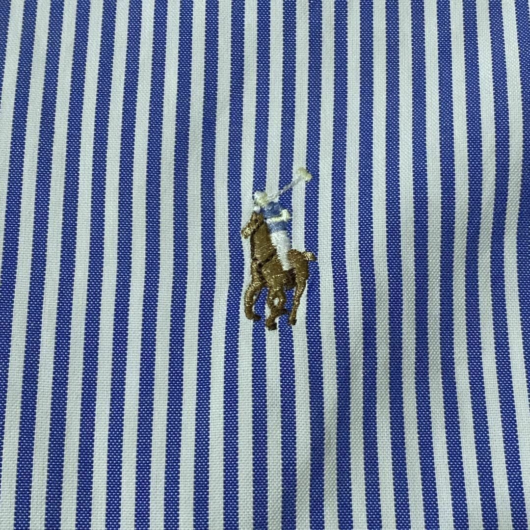 Ralph Lauren(ラルフローレン)のラルフローレン BD長袖シャツ ストライプ オックスフォード ポニー刺繍b21 メンズのトップス(シャツ)の商品写真