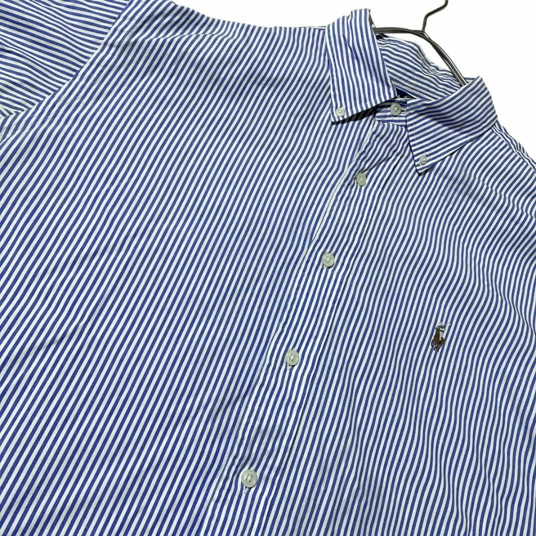 Ralph Lauren(ラルフローレン)のラルフローレン BD長袖シャツ ストライプ オックスフォード ポニー刺繍b21 メンズのトップス(シャツ)の商品写真