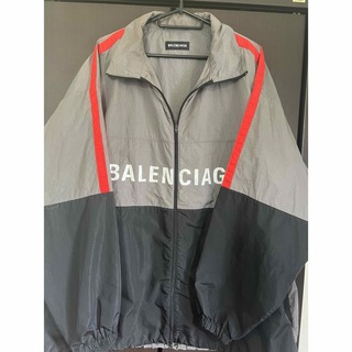 バレンシアガ(Balenciaga)のBALENCIAGA トラックジャケット ポプリンシャツ 46(ナイロンジャケット)