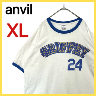 アンビル(Anvil)のanvil アンビル 半袖 Tシャツ Griffey 24 野球 メジャー(Tシャツ/カットソー(半袖/袖なし))