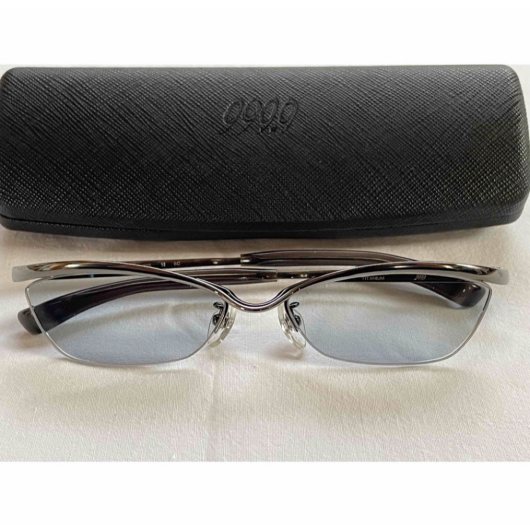 999.9(フォーナインズ)の999.9 フォーナインズ S-307T ガンメタ  メンズのファッション小物(サングラス/メガネ)の商品写真